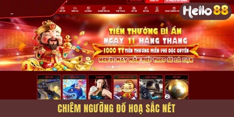 Chiêm ngưỡng đồ hoạ sắc nét