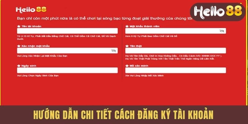 Hướng dẫn chi tiết cách đăng ký tài khoản
